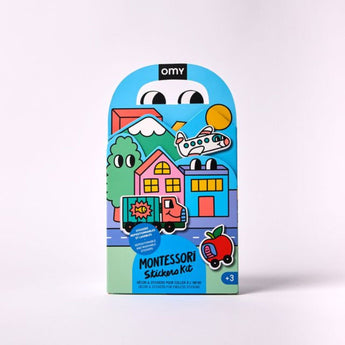Omy Mini Coloring Kit For Kids | Eco Friendly Handmade Creative Gift - My Little Thieves