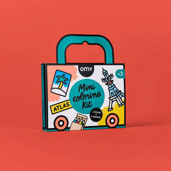 Omy Mini Coloring Kit For Kids | Eco Friendly Handmade Creative Gift - My Little Thieves