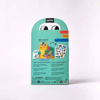 Omy Mini Coloring Kit For Kids | Eco Friendly Handmade Creative Gift - My Little Thieves