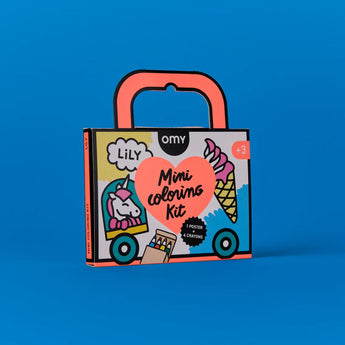 Omy Mini Coloring Kit For Kids | Eco Friendly Handmade Creative Gift - My Little Thieves