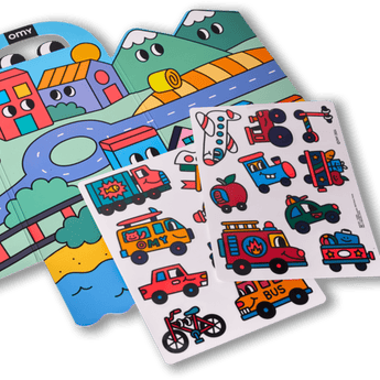 Omy Mini Coloring Kit For Kids | Eco Friendly Handmade Creative Gift - My Little Thieves