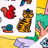 Omy Mini Coloring Kit For Kids | Eco Friendly Handmade Creative Gift - My Little Thieves