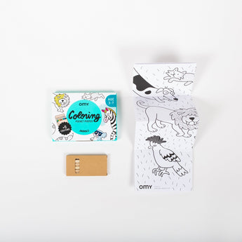 Omy Pocket Coloring Collection | Activity Book - My Little Thieves