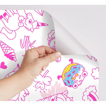 Omy Stick It Kid Kids Sticker Set | Playful Removable Creative Stickers - My Little Thieves