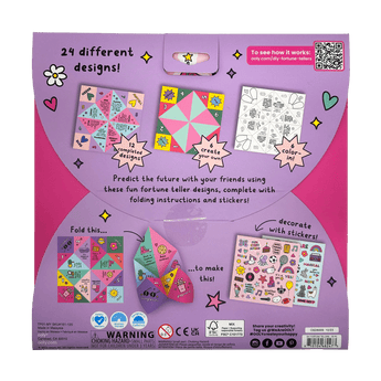 Ooly D.I.Y. Fortune Tellers Set Of 24 Designs | Creative Paper Craft Fun - My Little Thieves