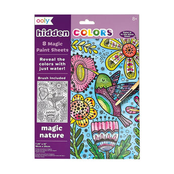 Ooly Hidden Colors Magic Paint Sheets | Magic Ocean Water Reveal Art - My Little Thieves