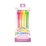 Ooly Yummy Yummy Scented Neon Gel Pens Set Of 6 | Fruity Scented Fun - My Little Thieves