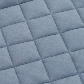 Organic Soft Baby Play Mat and Storage Bag – Dusty Blue - My Little Thieves