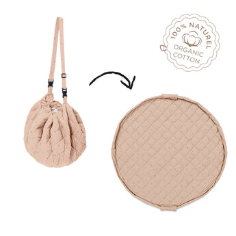 Organic Soft Baby Play Mat and Storage Bag – Fleuri - My Little Thieves