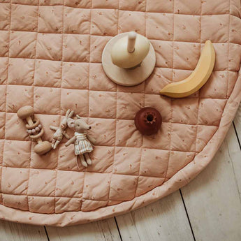 Organic Soft Baby Play Mat and Storage Bag – Fleuri - My Little Thieves