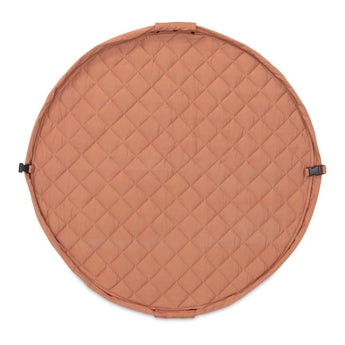 Organic Soft Baby Play Mat and Storage Bag – Tawny Brown - My Little Thieves