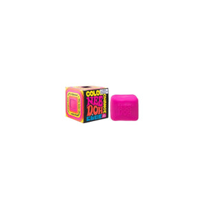 NEE DOH Color Changing Cube Squishy Fidget Toy Pink