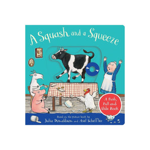 Pan Macmillan A Squash And A Squeeze: A Push, Pull And Slide Book ” Children's Book For Kids | Pictures Books - My Little Thieves