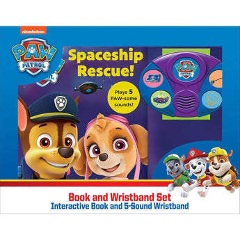 Paw Patrol Book And Wristband Sound Book Set | Kids - My Little Thieves