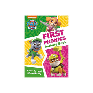 Paw Patrol First Phonics Activity Book | Kids School Prep - My Little Thieves