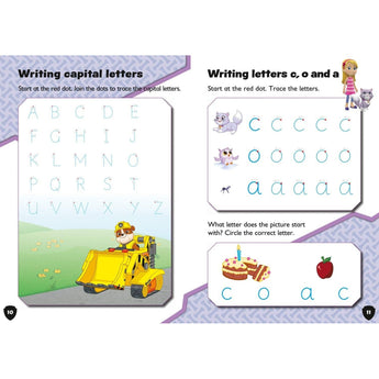 Paw Patrol First Writing Activity Book | Kids School Prep - My Little Thieves