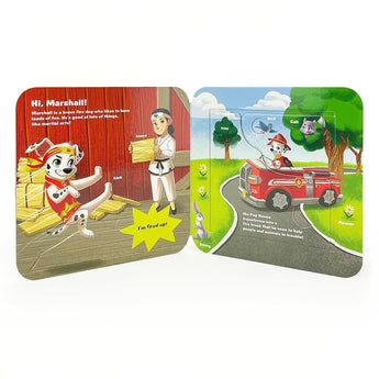Paw Patrol Go Pups Go Book | Kids Interactive Reading - My Little Thieves