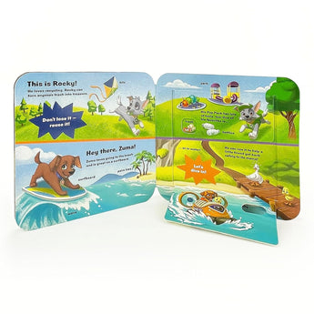 Paw Patrol Go Pups Go Book | Kids Interactive Reading - My Little Thieves
