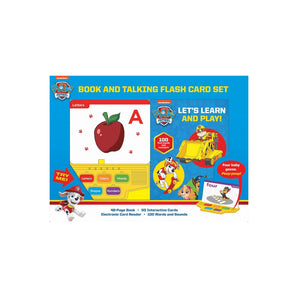 Paw Patrol Lets Learn And Play Book & Flash Card Sound Set - My Little Thieves