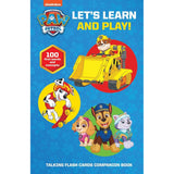 Paw Patrol Lets Learn And Play Book & Flash Card Sound Set - My Little Thieves