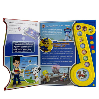 Paw Patrol Ready Set Rescue Sound Book | Kids Interactive - My Little Thieves