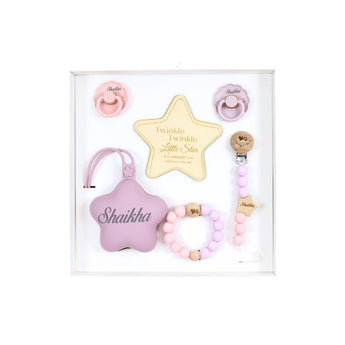 Personalized Baby Gift Set | Ultimate Pacifier Starter Pack - My Little Thieves
