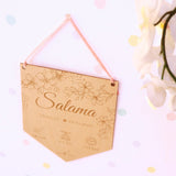 Personalized Birth Stat Wooden Sign for Baby's Nursery - My Little Thieves