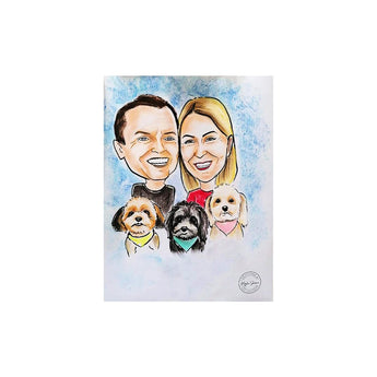Personalized Caricature Gifts - My Little Thieves