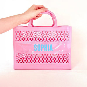 Personalized Jelly Beach Bag - My Little Thieves