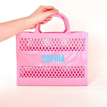 Personalized Jelly Beach Bag - My Little Thieves