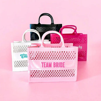 Personalized Jelly Beach Bag - My Little Thieves