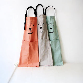 Personalized Kids Bear Apron - My Little Thieves