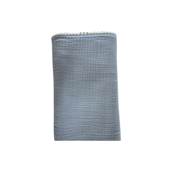 Personalized Muslin Trim Blanket - My Little Thieves