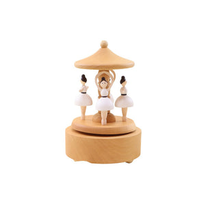 Personalized Wood Music Carousel - My Little Thieves
