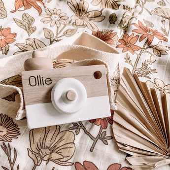 Personalized Wooden Camera Toy - My Little Thieves