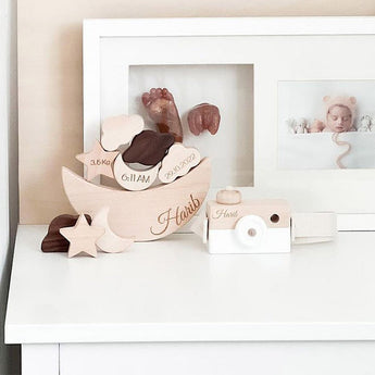 Personalized Wooden Camera Toy - My Little Thieves