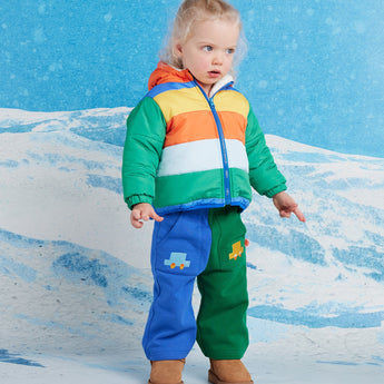 Halcyon Nights Beep Beep Quilted Puffer Jacket lifestyle