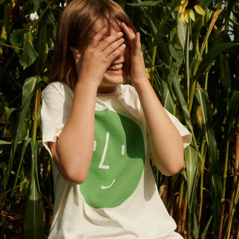 Potato Face Kid’s T-shirt - Beige - My Little Thieves