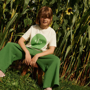 Potato Face Kid’s T-shirt - Beige - My Little Thieves