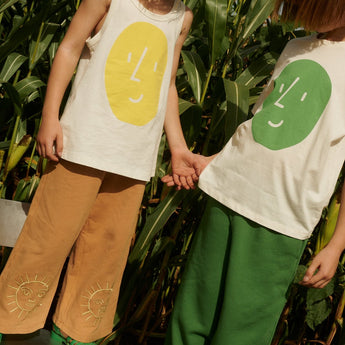 Potato Face Kid’s T-shirt - Beige - My Little Thieves