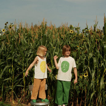 Potato Face Kid’s T-shirt - Beige - My Little Thieves