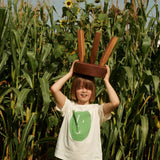 Potato Face Kid’s T-shirt - Beige - My Little Thieves