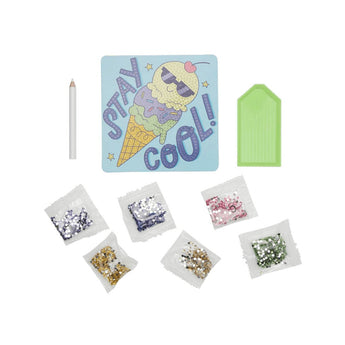 Razzle Dazzle Mini Gem Art Kit - D.I.Y. Fun for Creative Kids - My Little Thieves