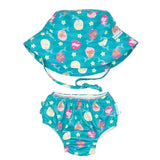 Reusable Baby Swim Diaper & Sun Hat Set - My Little Thieves