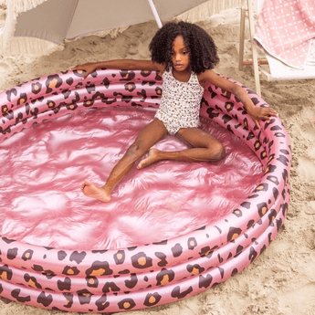 Round Swimming Pool Leopard Rose Gold - 150 cm - My Little Thieves