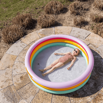 Round Swimming Pool Rainbow - 150 cm - My Little Thieves