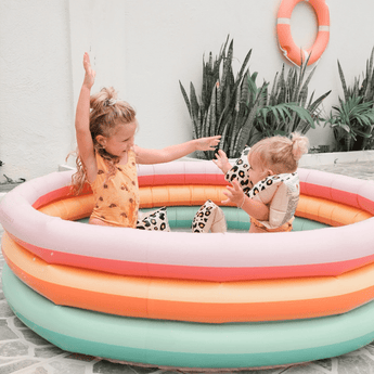 Round Swimming Pool Rainbow - 150 cm - My Little Thieves