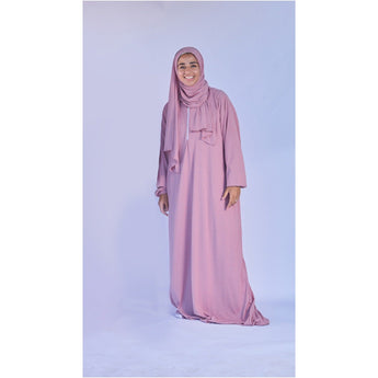 Rouqei Elegant Adult Isdal Rip Prayer Clothes One & Two Piece Sets | Prayer Set - My Little Thieves