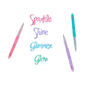 Scented and Glitter Gel Pens - Set - My Little Thieves