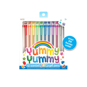 Scented and Glitter Gel Pens - Set - My Little Thieves